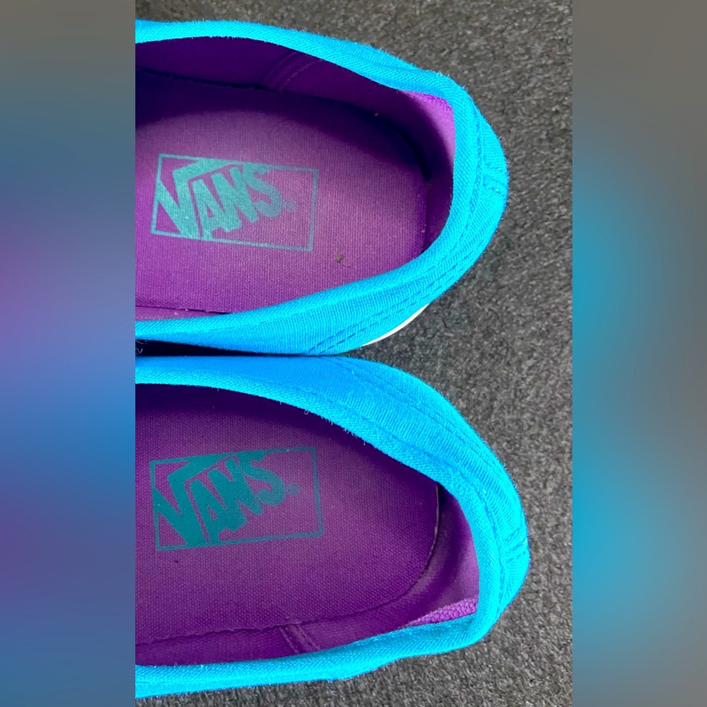 Vans Blue Sneakers - Picture 6 of 8